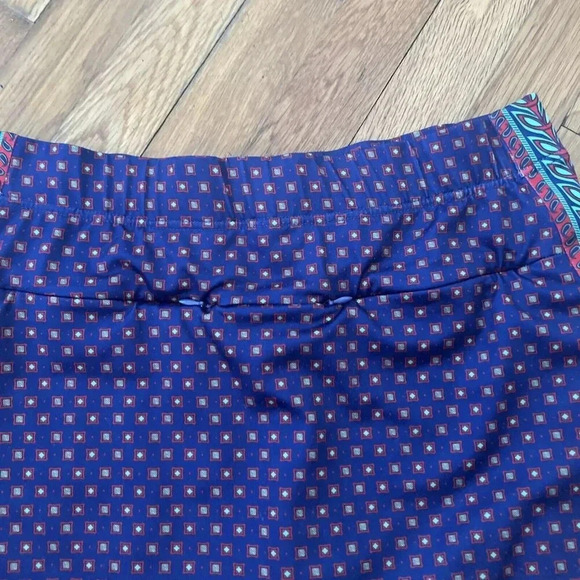 Gretchen Scott Skippy Skort Womens Geometric 4 Zip Pockets Shorts Size Small - Picture 6 of 6